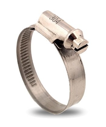 ABRAZADERA PERFECTO 9 MM 8-10 C/TORNILLO Y TUERCA